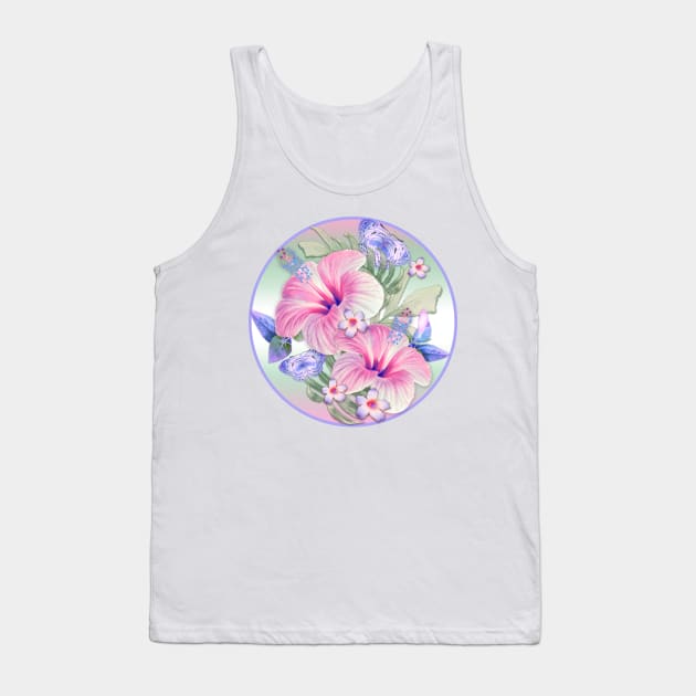 Ombre' Aloha Tank Top by Nina May Design Studio